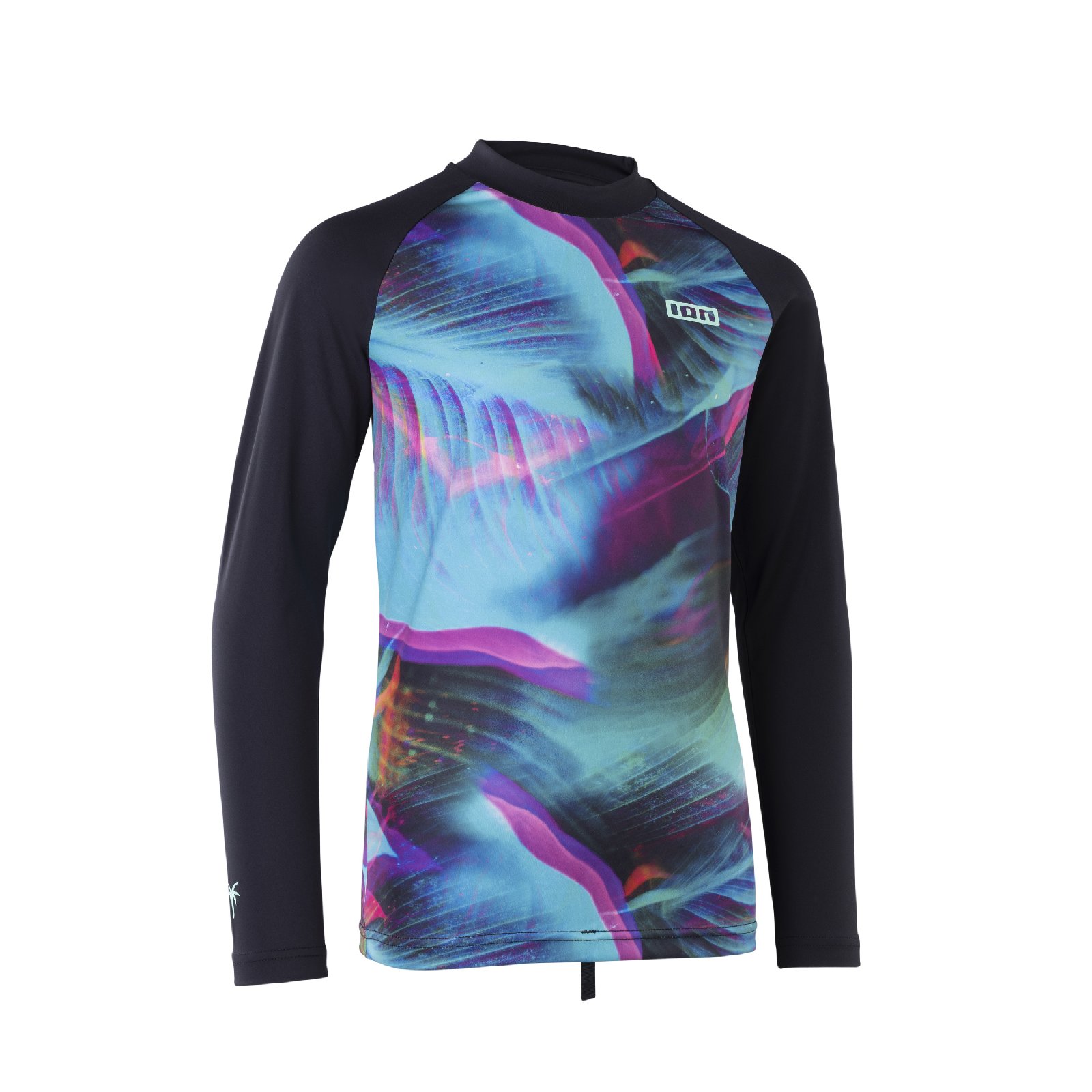 ION  Capture Girls LS  .  (48253-4276) tropical-palm-glitch 25 (152/12)-