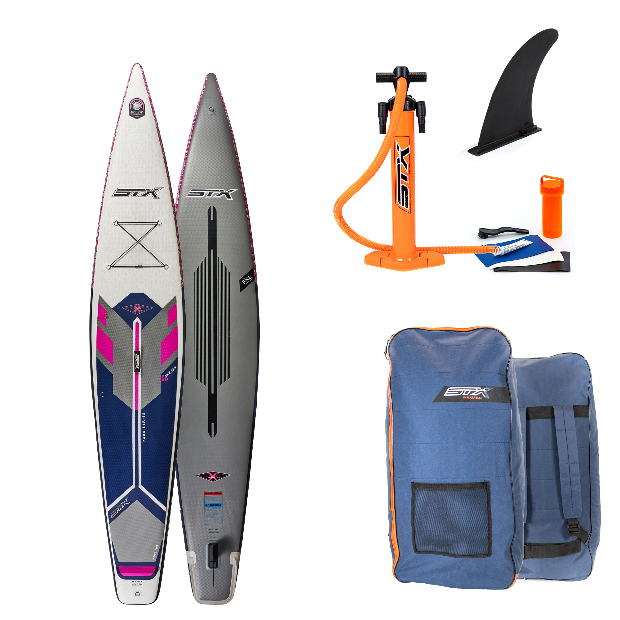 Decathlon надувная доска sup Compact 100 l