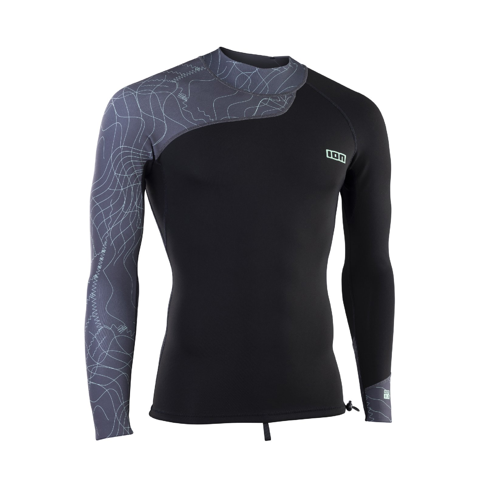 ION ����� �������� Neo Top Men 0.5 LS ���� ��� (48252-4202) distorted-grey 25 (48/S)-