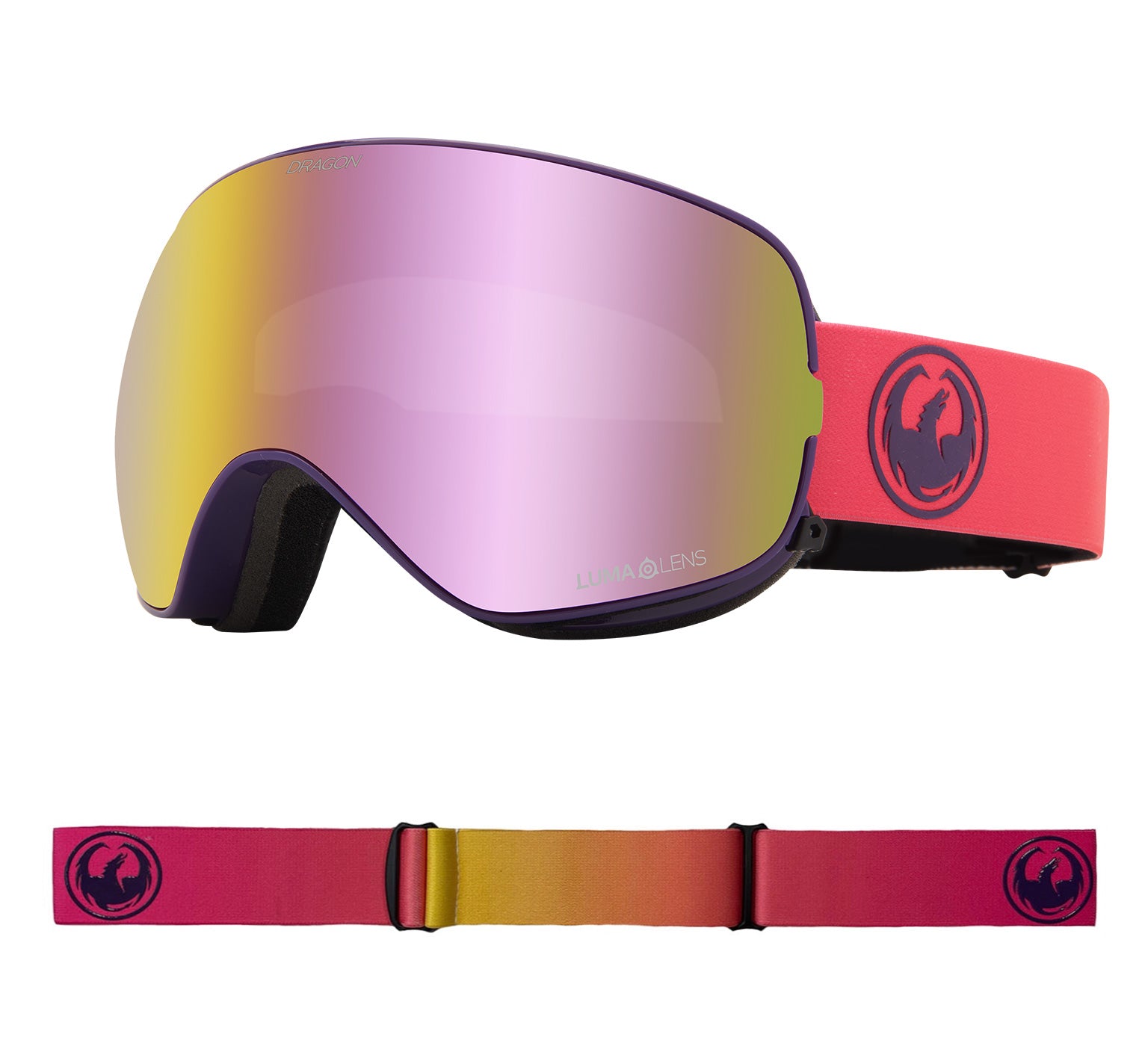 DRAGON  X2s (Fade Pink/LL Pink Ion + LL Rose) Med-