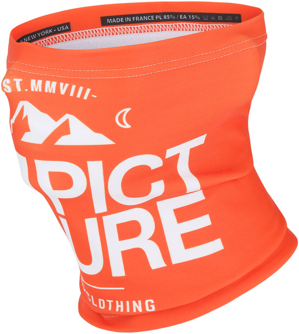 PICTURE ORGANIC  NECKWARMER Orange (NW197)-